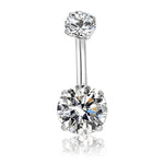 Load image into Gallery viewer, 1PC 316L Surgical Steel Belly Button Rings Crystal Piercing Navel Piercing Earring Belly Piercing Sexy Body Jewelry Ombligo
