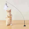 Funny Cat Toy Folorful Fluffy Feather With Bell Sucker Cat Stick Toy Kitten Play Interactive Detachable Teaser Wand Cat Supplies