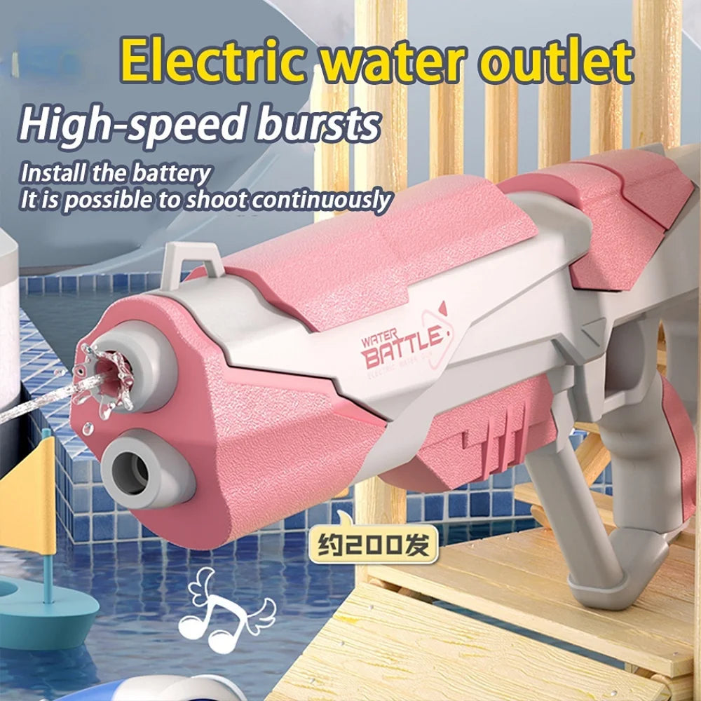 Bursts Children's High-pressure Strong Charging Energy Water Automatic Water Spray Children's Toy Guns