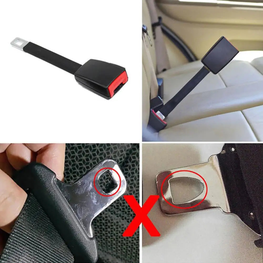 Car Safe Belt Extender Autos Safety Extension Seat Belt Buckle Accessory Car seat belt with extended buckle accessories interior