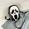 Halloween Ghost Bag Novelty Skull Crossbody Bags Y2k Women Girls Punk Hiphop Horror Skeleton Shoulder Bag Funny Handbag Purses