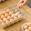 Egg storage box Refrigerator special fresh-keeping sealed anti-drop egg box Home kitchen sorting food storage box kitchen items
