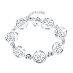 Load image into Gallery viewer, New 925 Sterling Silver Bracelet Tree Of Life Bracelet For Women Engagement Jewelry Gifts
