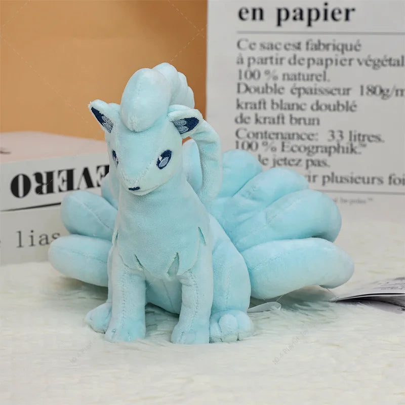 New Arrival Pokémon Plush Toy Ninetales Alolan Ninetales Shiny Ninetales Cute Soft Stuffed Toys Birthday Christmas Gift