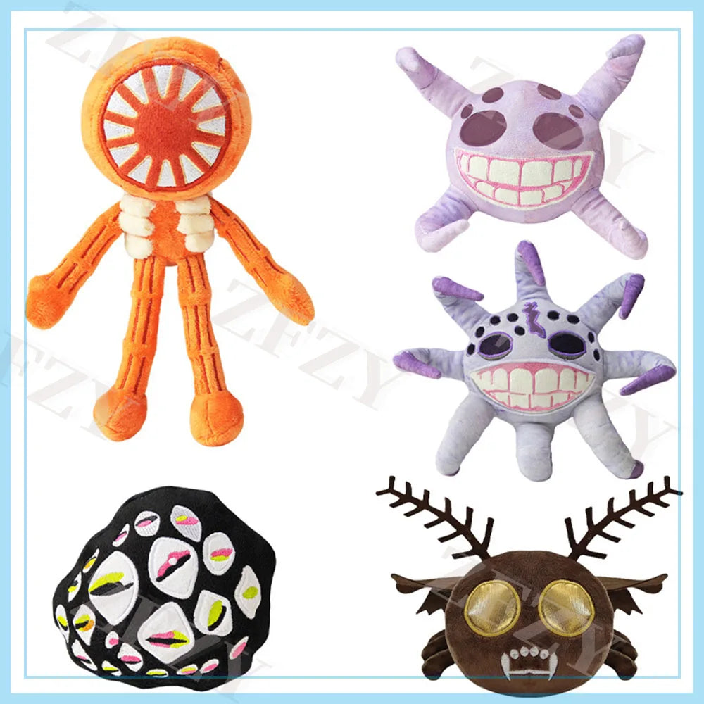 Doorsfloor 2 Plush Toys New Doors: Floor 2 Plushies Monster Horror Game Stuffed Figure Plush Toy Doll Halloween Christmas Gifts