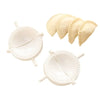 7-9cm Plastic Dumpling Tools Simple DIY Dumpling Molds Dough Press Mold Cooking Pastry Chinese Food Dumplings Maker Kitchen Tool