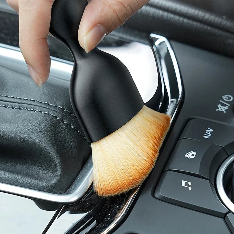 Ultra-Soft  Scratch-Free  Car Interior  Cleaning  Dust Brush Exhaust  Port Car Clearance  Details  Cleaning  Tools  Accessories