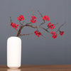 Zen Simulation Cherry Blossom Vine Branch Decor Dried Branches Tea Room False Flower Ornament Backdrop Home Wall Decor Accessory