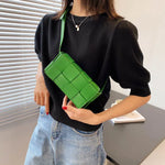 Load image into Gallery viewer, New Mini Trend Leather Woven Bags For Women Luxury Designer Small  Handbags Shopper Evening Cross Shoulder Bag Bolsa Feminina
