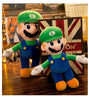 40-50CM Super Mario Plush Doll Toy Brother Bros Luigi Soft Stuffed Pillow Supermario Children Gifts