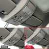 For Audi A4L A4 B8 2009-2016 Q5 A5 2008-2017 Accessories Carbon Fiber Interior Car Reading Light Panel Decorative Frame Trim