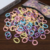 50/100Pcs Hair Bands for Children Colorful Nylon Scrunchie Hair Ties Rubber Band Kids Elastic Hair Leagues Girl Accessories