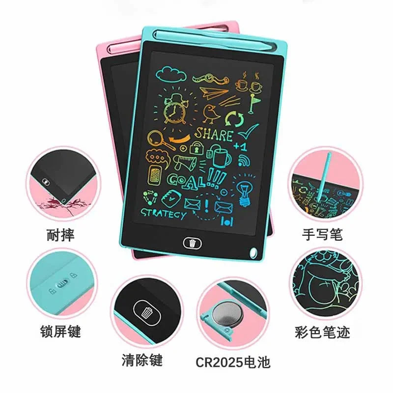 4.4/8.5 inch LCD Drawing Tablet Children's electronic handwriting tablet LCD light energy drawing board kids toys