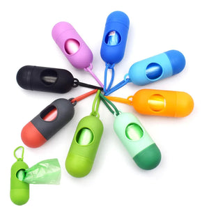 Random dog garbage bag safe non-toxic waste poop bag dog product dispenser pet cleaning accessories