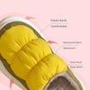 New Women Men Slippers Winter Warm Plush Waterproof Thick Sole Shoes Casual Flats Home Couples Non Slip Soft Furry Slides