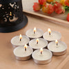 50 Pcs Round Scented Tealight Candles Home Accessory Convenient Wedding Small Household Mini Portable Room