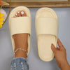 Soft Sole Eva Home Slippers Women Indoor Mute Non Slip Bathroom Slides Woman Lightweight Summer Beach Flip Flops Flat Sandals