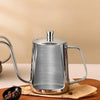 Stainless Hand Drip Coffee Hot Water Pot with Lid Gooseneck Kettle Hanging Ear Coffee Non-stick Home Kitchen Cafe Accessories