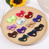2Pcs/Set Wholesale 32Colors Mini Ribbon Bows HairBand Kids Girls Sweet Colorful Nylon Elastic Headband Headwear Hair Accessories