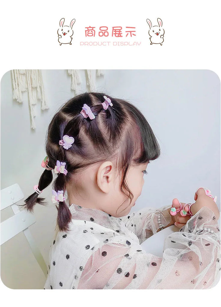 Hair Accessories Girls Bands Bandeau Cheveux Scrunchies Elastique Fille Kids Korean Haarband Rubber Baby Tie Animal Band Cute
