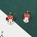Load image into Gallery viewer, Cartoon Minnie Earrings for Women, Ear Stud Piercing, Jewelry Accessories, Girl Gift
