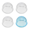 4 Pcs Hamster Pipe Plugs External Cage Supplies Tunnel Stoppers Toy DIY Accessories Pet Plastic Ends Squirrel Baby