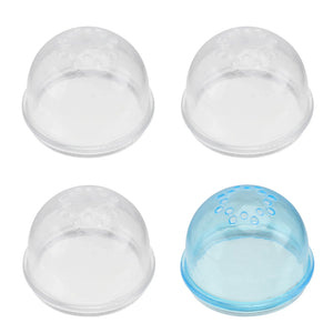 4 Pcs Hamster Pipe Plugs External Cage Supplies Tunnel Stoppers Toy DIY Accessories Pet Plastic Ends Squirrel Baby