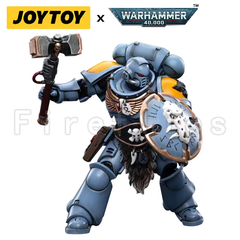 1/18 JOYTOY Action Figure 40K Space Wolves Claw Pack Sigyrr Stoneshield Anime Model Toy