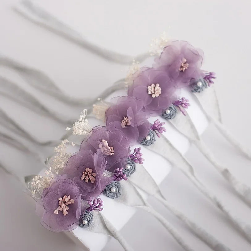 Baby Girl Headband  Bowknot Hairband  Kids Toddler  Newborn Flower Headband  Hair Accessories Newborn Photography Props