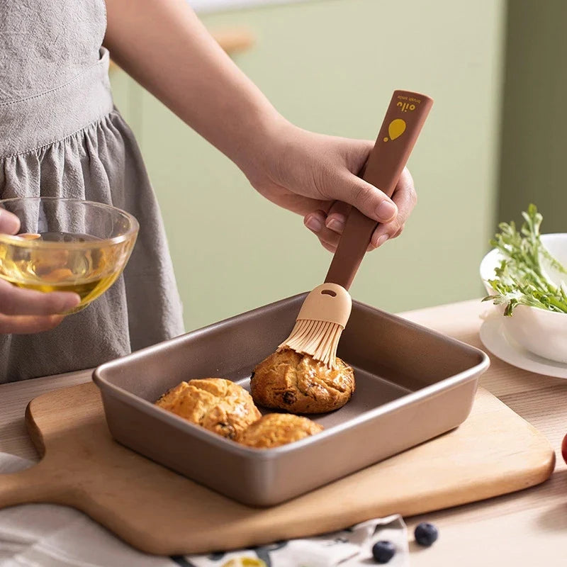 Silicone BBQ Oil Brush Basting Brush DIY Cake Bread Butter Baking Brushes Kitchen Cooking Barbecue Accessories BBQ Tools