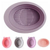 Silicone Makeup Brush Cleaning Bowl Foldable Cosmetic Brush Cleaner Makeup Brush Cleaning Mat Cosmetic Holder Beauty