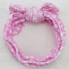 1PCS Knit Baby Bow Headbands Printed Bowknot Headband For Baby Girls Turban Elastic Hairband Kids Headwear Hair Accessories