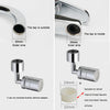 Any Rotation Universal Splash Filter Faucet Spray Head Water Outlet Faucet Extender Bubbler Sprayer Kitchen Bathroom Accessories