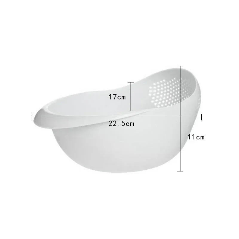 Rice Drain Basket Kitchen Items Fruit and Vegetable Draining Sieve Small Tools Multipurpose Device Baskets Drainer Gadgets Bar