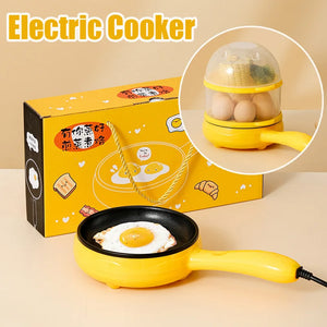 Mini Multicooker,Non-Stick Saucepan,Cooking Pots for Fried Eggs Steak Fried Rice,Steamer for Bun Dumpling,Kitchen Pots Offers