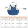 Denim Rabbit Bunny Costume Clothes with Buckle Leash Walking Pet Harness for Small Animals Gotas Guinea Pig mascotas Accessories