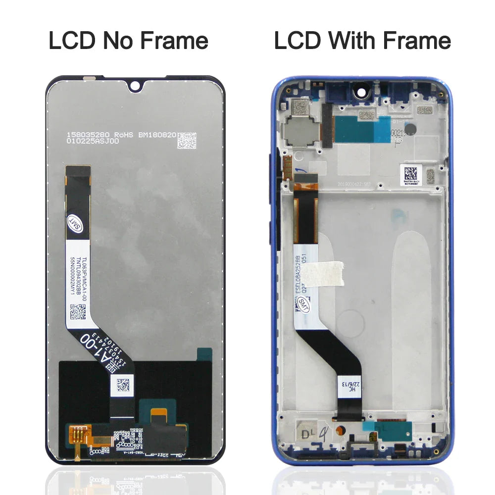 6.3''For Xiaomi Redmi Note 7 For  Redmi Note 7 Pro M1901F7G LCD Display Touch Screen Digitizer Assembly Replacement