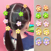 10Pcs/Set New Cute Cartoon Headbands Girls Elastic Hair Bands Hair Accessories for Kids Scrunchies Headwear Ornaments Gift