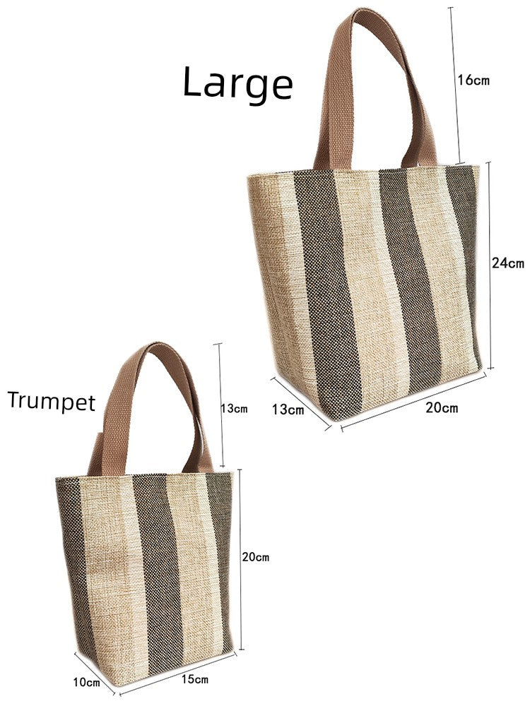 Original New Arrival Cotton and Linen School Women's Handbag