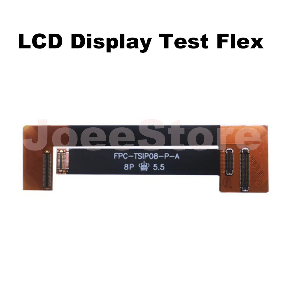 LCD Display Test Flex Cable For Iphone 14 13 12 11 Pro XS Max Mini X XR 7 8 Plus 3D Touch Screen Digitizer Extension Tester Flex