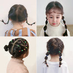 Load image into Gallery viewer, 500/1000/2000pcs Girls Colourful Disposable Rubber Band Hair Ties Headband Children Ponytail Holder Bands Kids Hair Accessories
