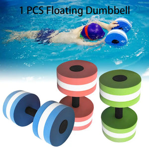 Exercise Men Women EVA Exercise Dumbbell Floating Dumbbell Water Aquatics Dumbbell Fitness Equipment
