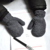 5-11 Years Old New Baby Mittens Newborn Children Kids Gloves Mohair Plush Thick Boys Girls Gloves Winter Accessories for Kids
