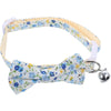 Cat Collar Adorable Pet With Bell Accessories Decorative Kitten Adjustable For Dog Polyester Nylon Cartoon Neck