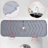 Kitchen Silicone Faucet Handle Drainage Mat Drip Catcher Tray Drying Pad Kitchen Sink Splash Guard Drain Mat Kitchen Accessories