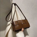 Load image into Gallery viewer, New Mini Trend Leather Woven Bags For Women Luxury Designer Small  Handbags Shopper Evening Cross Shoulder Bag Bolsa Feminina
