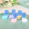 1/12 Dollhouse Mini Pet Water Dispenser Doll House Furniture Decor Ornaments Accessories Pretend Play Toys