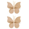 Oaoleer 2Pcs Classic Solid Butterfly Hair Clip For Kids Girls Cute Leather Bow Hairpin Barrettes baby Headdress Hair Accessories