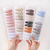6/10Pcs Fashion Print Hairclips with Paper Jam Girl Waterdrop Broken Hair BB Clip Handmade Hairpin Headwear Kid Hair Accessories