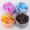 500Pcs/Box Colourful Rubber Ring Disposable Thick Elastic Hair Bands Ponytail Holder Rubber Band Scrunchies Kid Hair Accessories